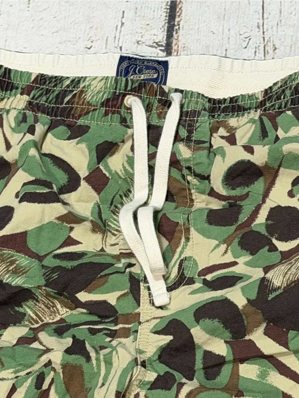 J. Crew Camouflage Swim Trunks Bathing Suit Swimwear Men's Swimwear